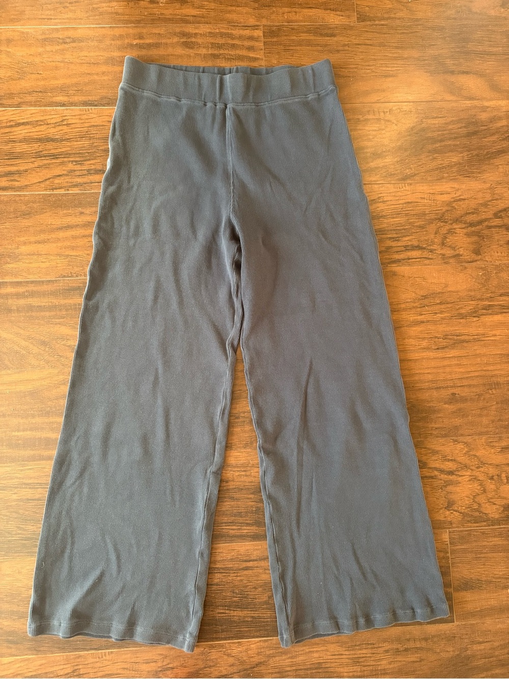American Giant Ribbed Lounge Pants in Navy size L